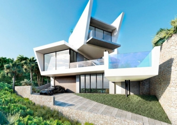 VILLA DE LUJO DE OBRA NUEVA EN CAMPOAMOR.