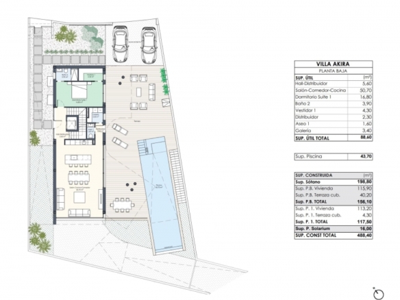 VILLA DE LUJO DE OBRA NUEVA EN CAMPOAMOR.