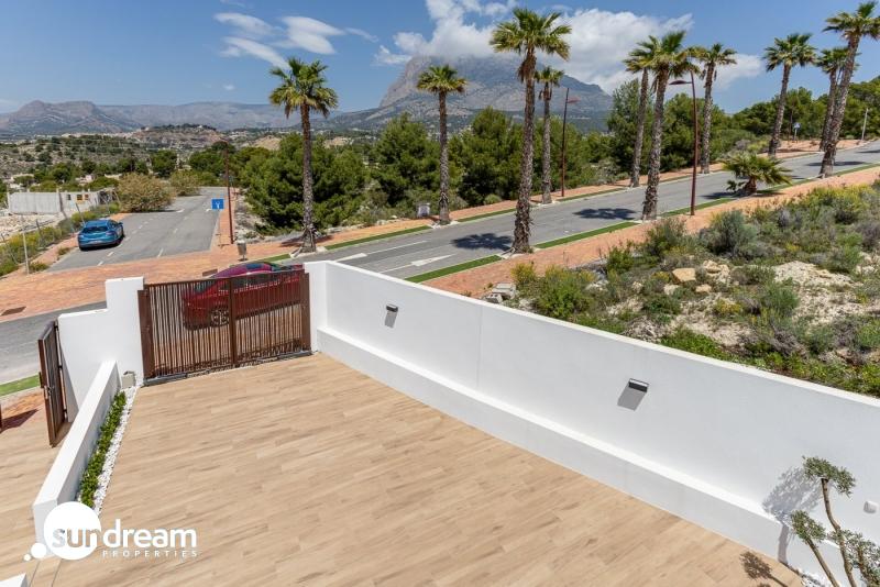 VILLAS DE UNA PLANTA DE OBRA NUEVA EN BALCON DE FINESTRAT