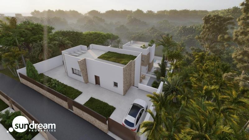 VILLAS DE UNA PLANTA DE OBRA NUEVA EN BALCON DE FINESTRAT