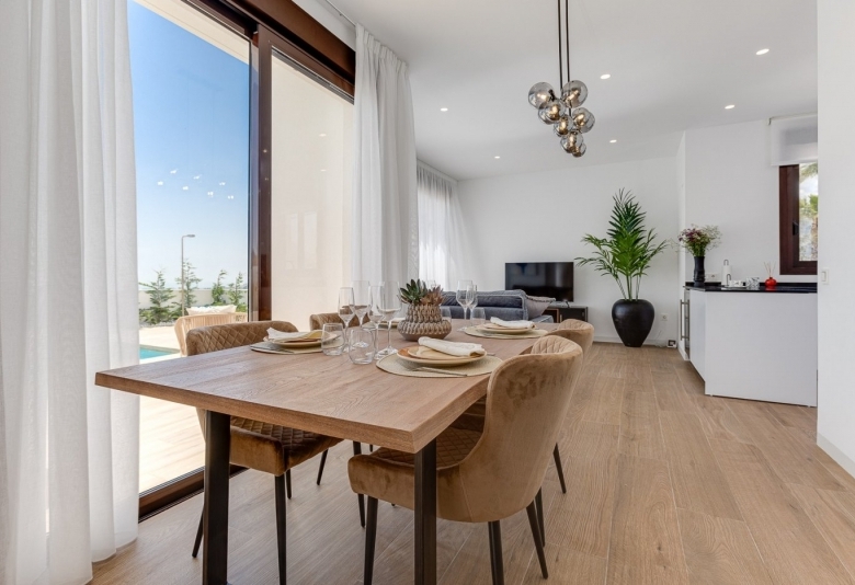 VILLAS DE UNA PLANTA DE OBRA NUEVA EN BALCON DE FINESTRAT