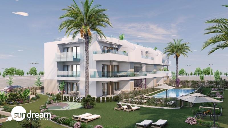 ÁTICO DE NUEVA CONSTRUCCIÓN DE 2 DORM. CON SOLARIUM PRIVADO EN PILAR DE LA HORADADA