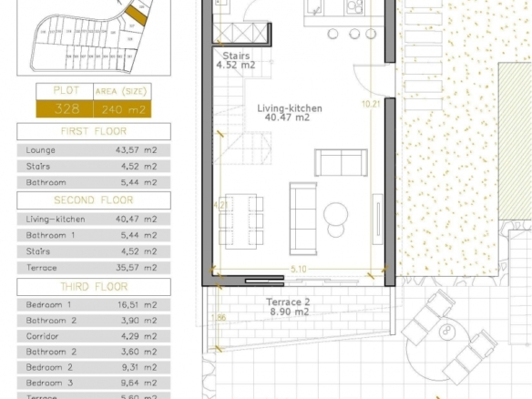 VILLA MODERNA 3 DORM.DE NUEVA CONSTRUCCIÓN EN VILLAMARTIN