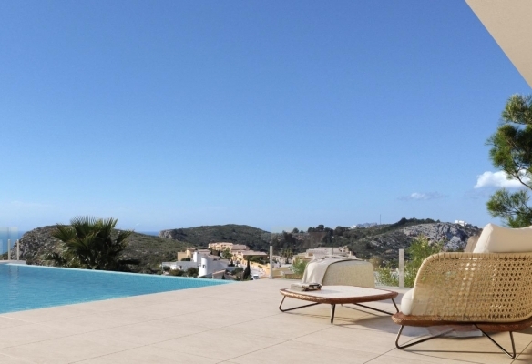 VILLA DE OBRA NUEVA CON VISTAS AL MAR EN CUMBRE DEL SOL