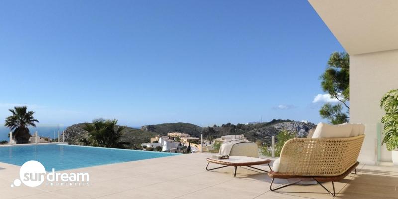 VILLA DE OBRA NUEVA CON VISTAS AL MAR EN CUMBRE DEL SOL