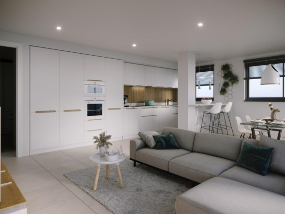 MODERNO APARTAMENTO DE PLANTA BAJA DE NUEVA CONSTRUCCIÓN DE 2 DORM. EN SANTA POLA