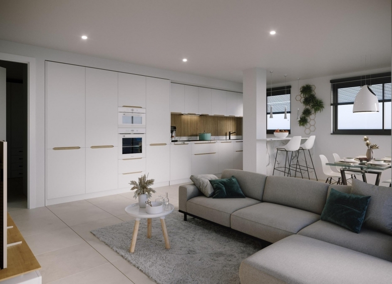 MODERNO APARTAMENTO DE PLANTA BAJA DE NUEVA CONSTRUCCIÓN DE 2 DORM. EN SANTA POLA