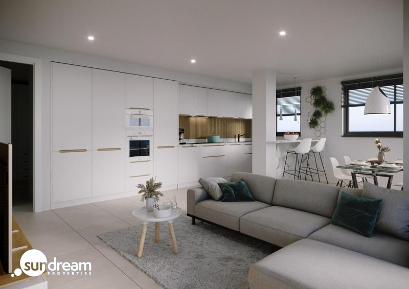 g_39896-3-2 MODERNO APARTAMENTO DE PLANTA BAJA DE NUEVA CONSTRUCCIÓN DE 2 DORM. EN SANTA POLA