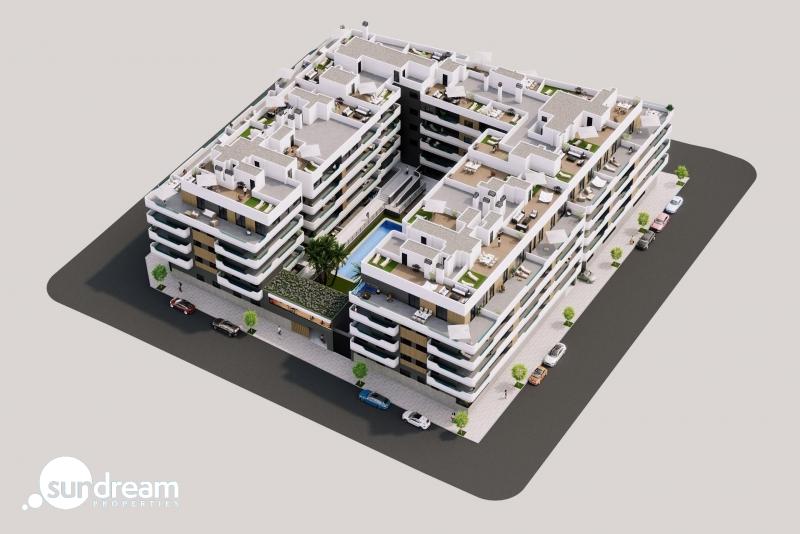 g_39896-3-4 MODERNO APARTAMENTO DE PLANTA BAJA DE NUEVA CONSTRUCCIÓN DE 2 DORM. EN SANTA POLA