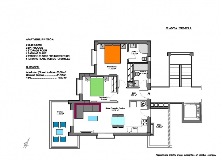 APARTAMENTO DE NUEVA CONSTRUCCIÓN CON 2 DORM EN ORIHUELA COSTA