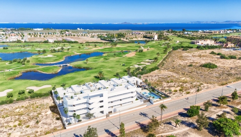 APARTAMENTO DE NUEVA CONSTRUCCIÓN EN RESORT DE GOLF EN LOS ALCAZARES