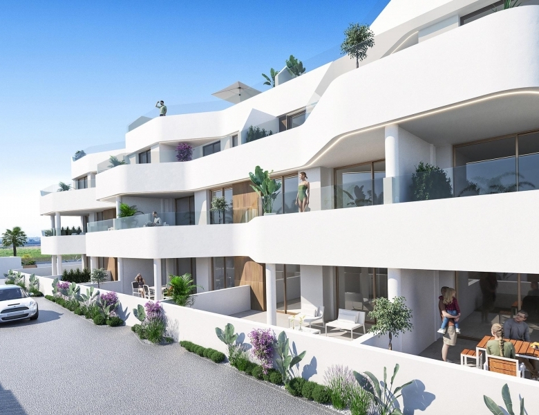 APARTAMENTO DE NUEVA CONSTRUCCIÓN EN RESORT DE GOLF EN LOS ALCAZARES