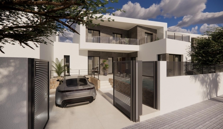 Chalet adosado a la venta con piscina privada en Dolores