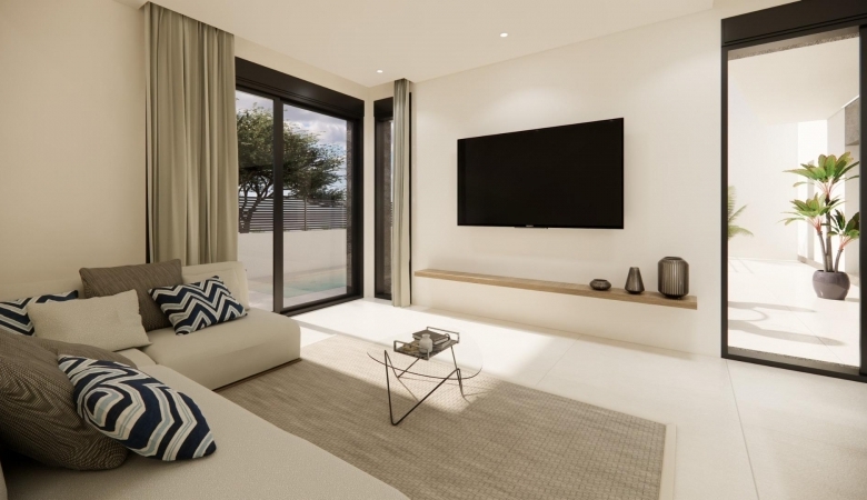Chalet adosado a la venta con piscina privada en Dolores