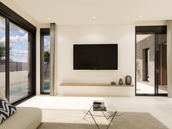 Chalet adosado a la venta con piscina privada en Dolores