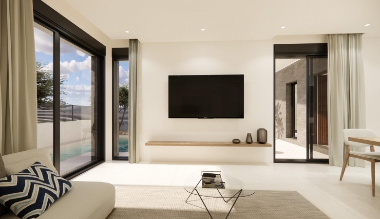 Chalet adosado a la venta con piscina privada en Dolores