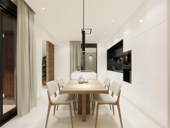 Chalet adosado a la venta con piscina privada en Dolores