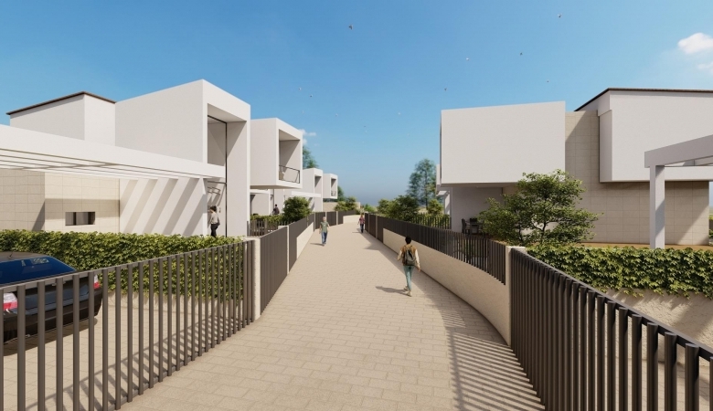 Chalet independiente con piscina privada en La Nucia