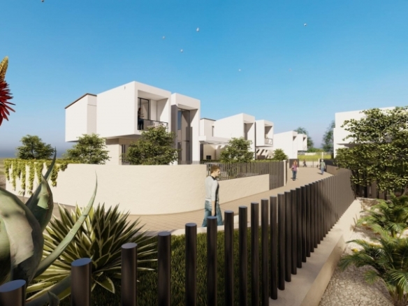 Chalet independiente con piscina privada en La Nucia