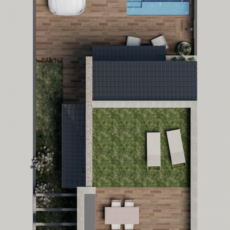 Chalet a la venta con piscina privada en San Pedro del Pinatar