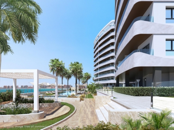 Apartamento de 2 dormitorios a la venta en La Manga del Mar Menor