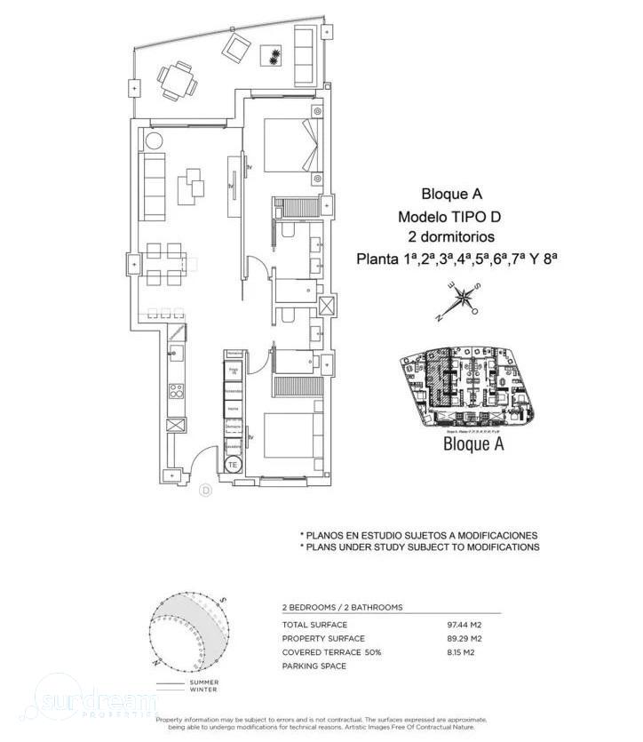 g_40030-6-24 Apartamento de 2 dormitorios a la venta en La Manga del Mar Menor