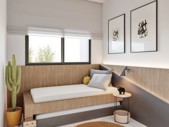 Apartamento de planta baja con 3 dormitorios a la venta en San Miguel de Salinas(Alicante)