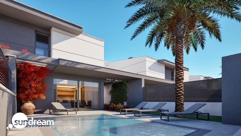 Pareado a la venta de 3 dormitorios en los Nietos, La Manga del Mar Menor.