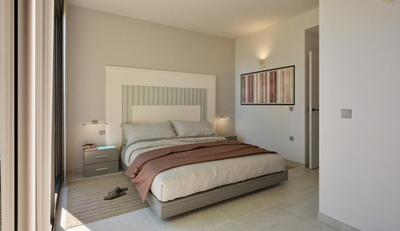 Pareado a la venta de 3 dormitorios en los Nietos, La Manga del Mar Menor.