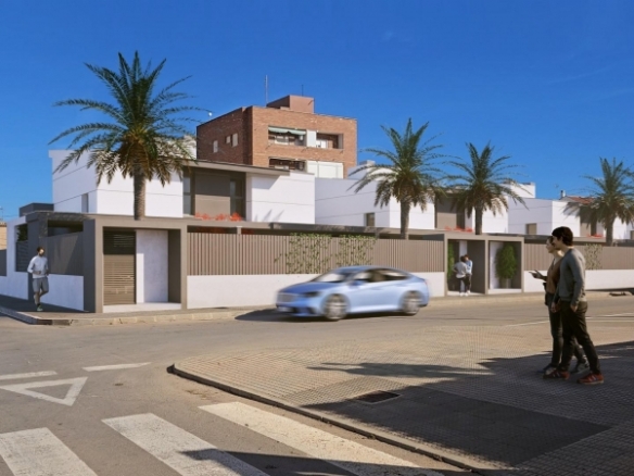 Pareado a la venta de 3 dormitorios en los Nietos, La Manga del Mar Menor.
