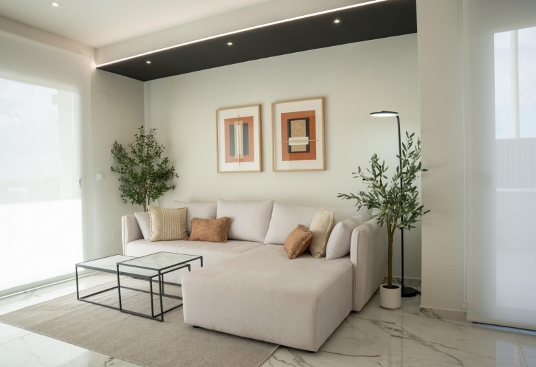 Chalet independiente en una sola planta con 3 dormitorios a la venta en Ciudad Quesada(Alicante)