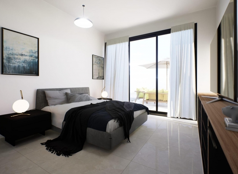 Villa de estilo ibicenco de una sola planta de 3 dormitorios a la venta en Fortuna(Murcia)