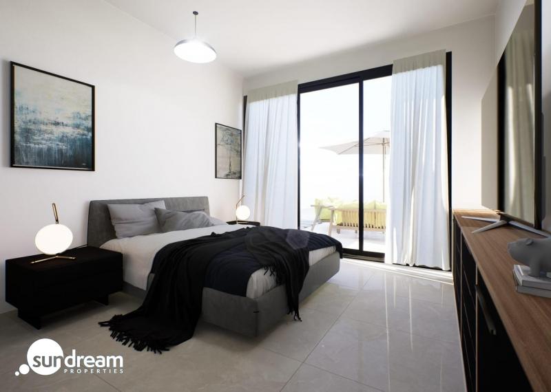 Villa de estilo ibicenco de una sola planta de 3 dormitorios a la venta en Fortuna(Murcia)