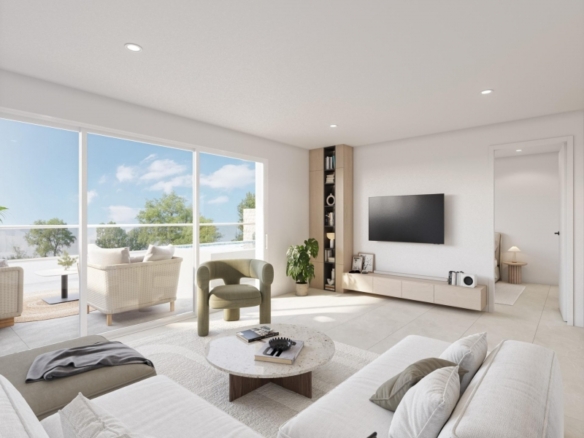 Bungalow de planta alta de 2 dormitorios  en Pilar de la Horadada con piscina privada