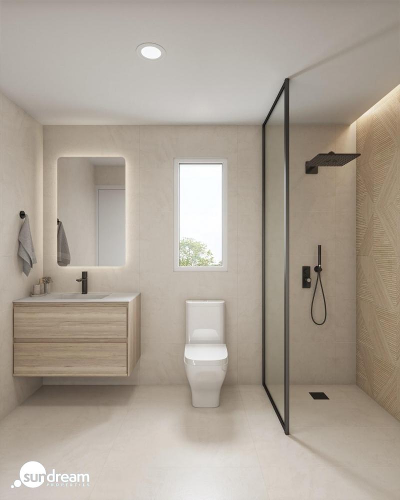 Bungalow de planta alta de 2 dormitorios  en Pilar de la Horadada con piscina privada