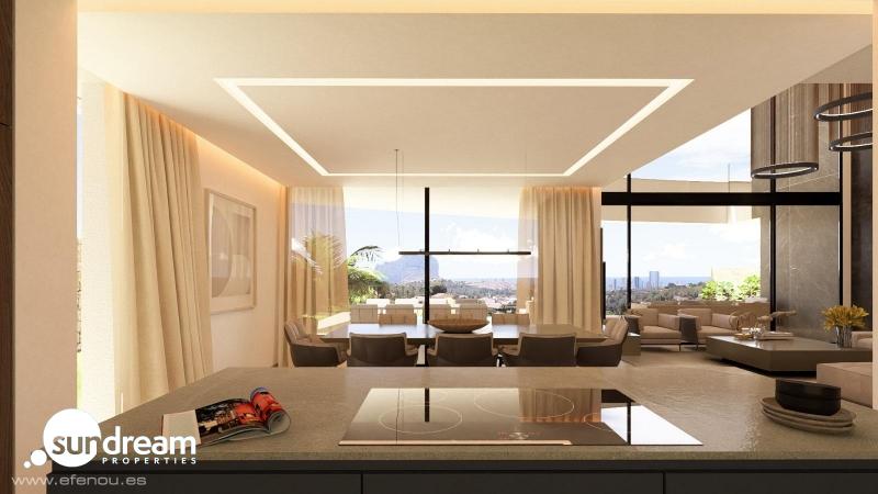 Lujosa Villa de 4 dormitorios a la venta con Vistas al Mar en Calpe
