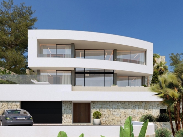 Lujosa Villa de 4 dormitorios a la venta con Vistas al Mar en Calpe