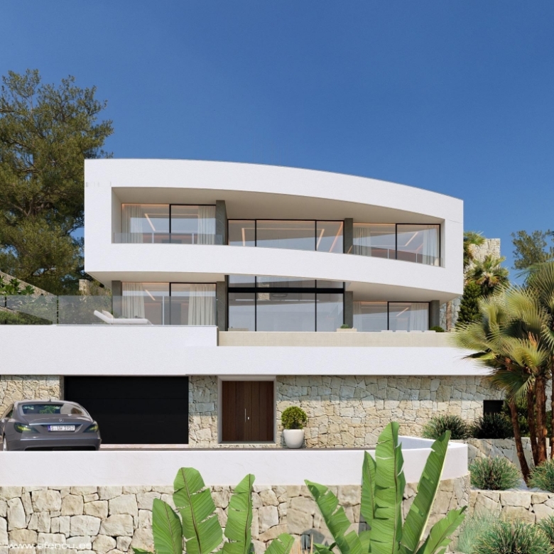 Lujosa Villa de 4 dormitorios a la venta con Vistas al Mar en Calpe