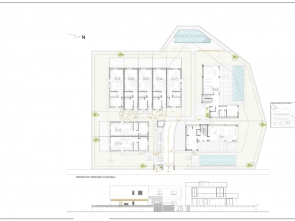 Adosado moderno de nueva construcción con 3 dormitorios a la venta en Orihuela Costa