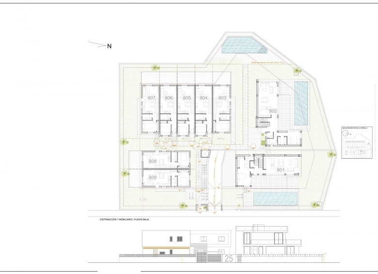 Adosado moderno de nueva construcción con 3 dormitorios a la venta en Orihuela Costa