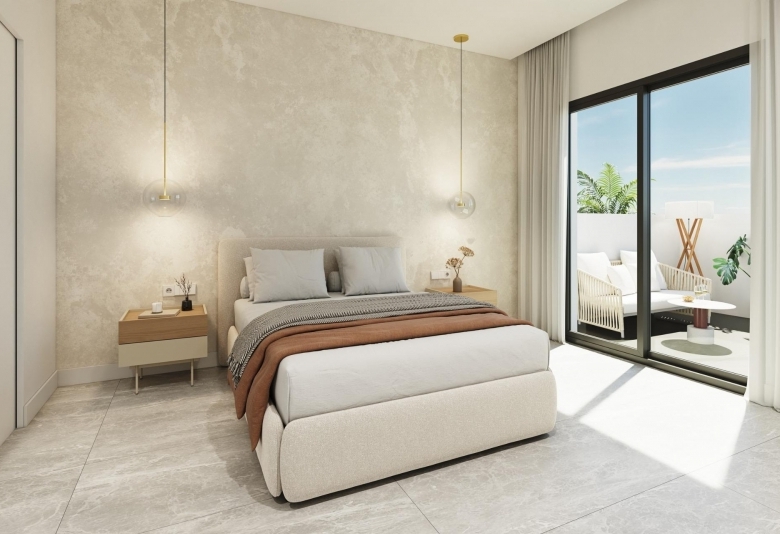 Bungalow de planta baja de 3 dormitorios a la venta en Pilar de la Horadada