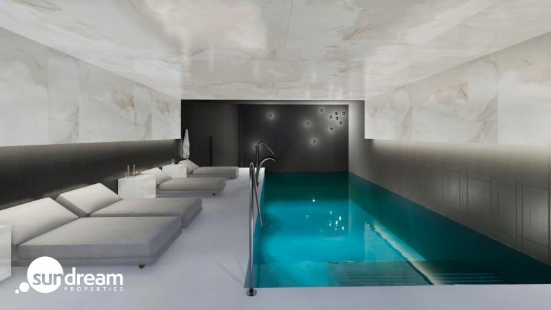 Ático de nueva construcción de 1 dormitorio a la venta a pocos pasos de la playa en Calpe.