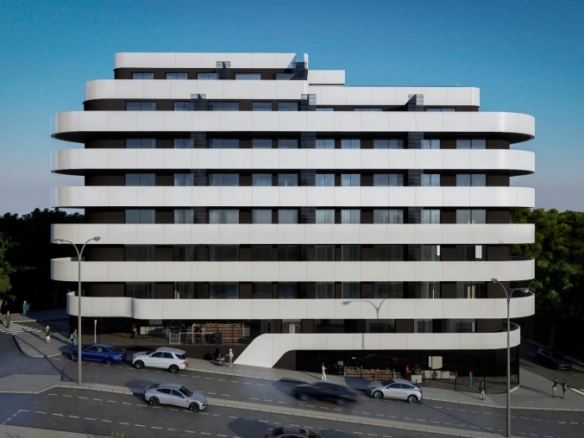 Ático de nueva construcción de 1 dormitorio a la venta a pocos pasos de la playa en Calpe.