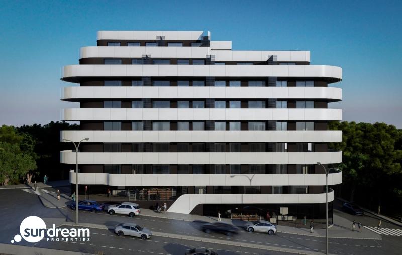 g_40216-16-17 Ático de nueva construcción de 1 dormitorio a la venta a pocos pasos de la playa en Calpe.