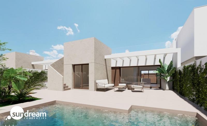 g_40280-10-14 Villa obra nueva en venta con piscina en Los Alcazares