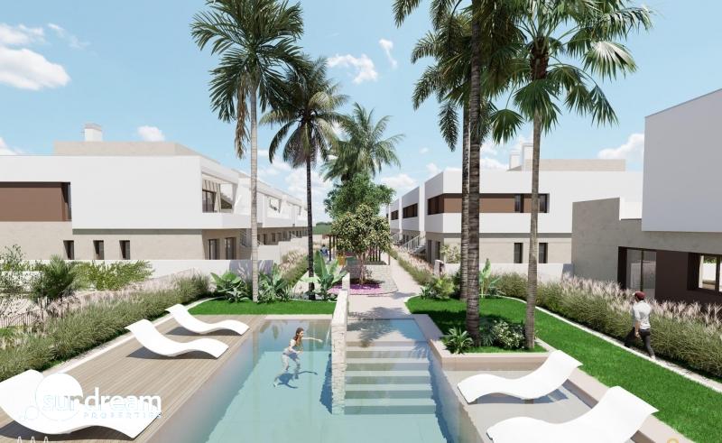 g_40280-10-5 Villa obra nueva en venta con piscina en Los Alcazares