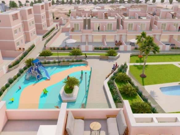 Bungalow en venta piscina y garaje Pilar de la Horadada