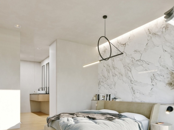 Chalet obra nueva en venta con piscina en Finestrat