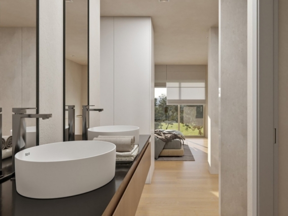 Chalet obra nueva en venta con piscina en Finestrat