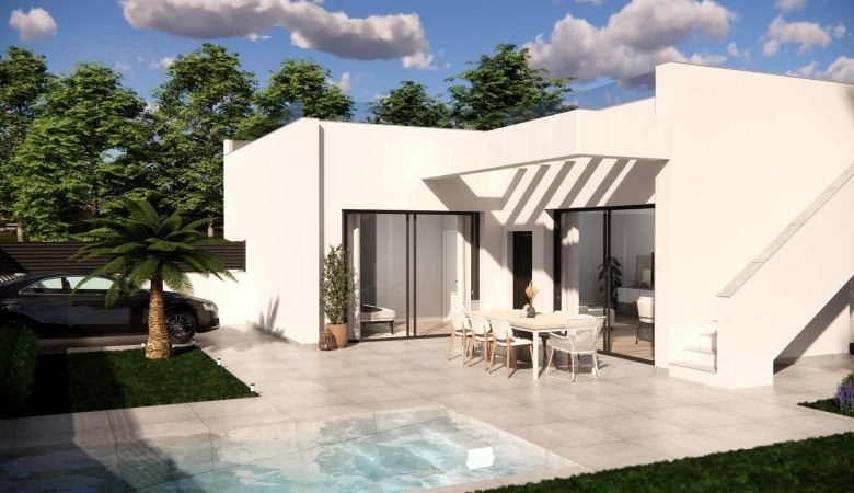 Villa en venta 3 dormitorios y piscina en Ciudad Quesada